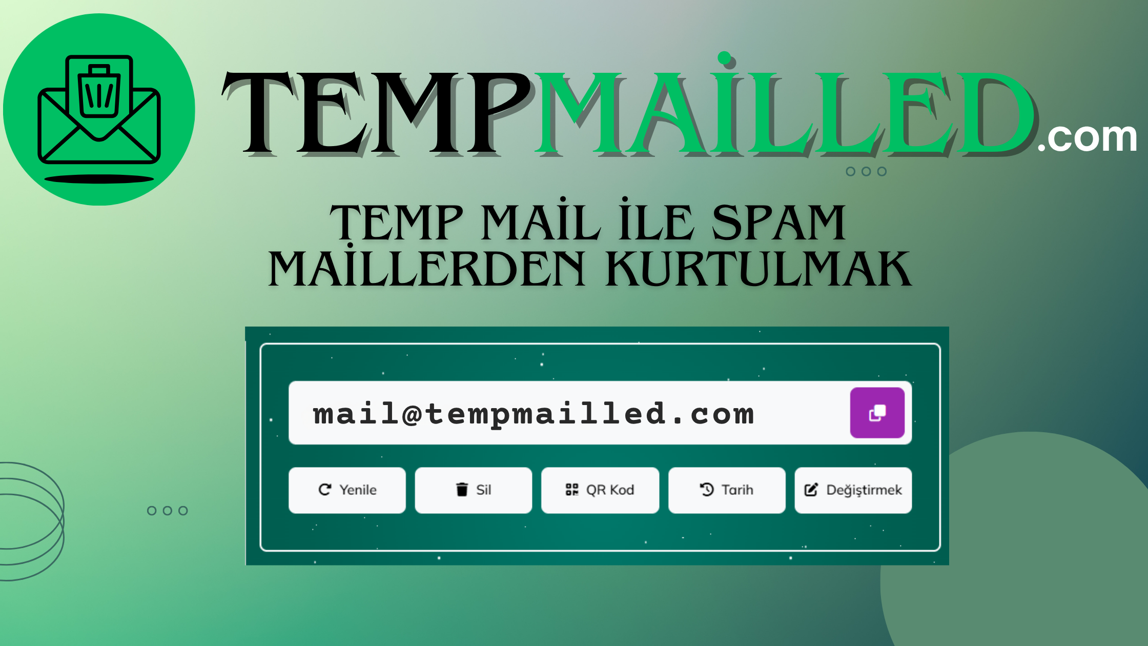Temp Mail ile Spam Maillerden Kurtulmak