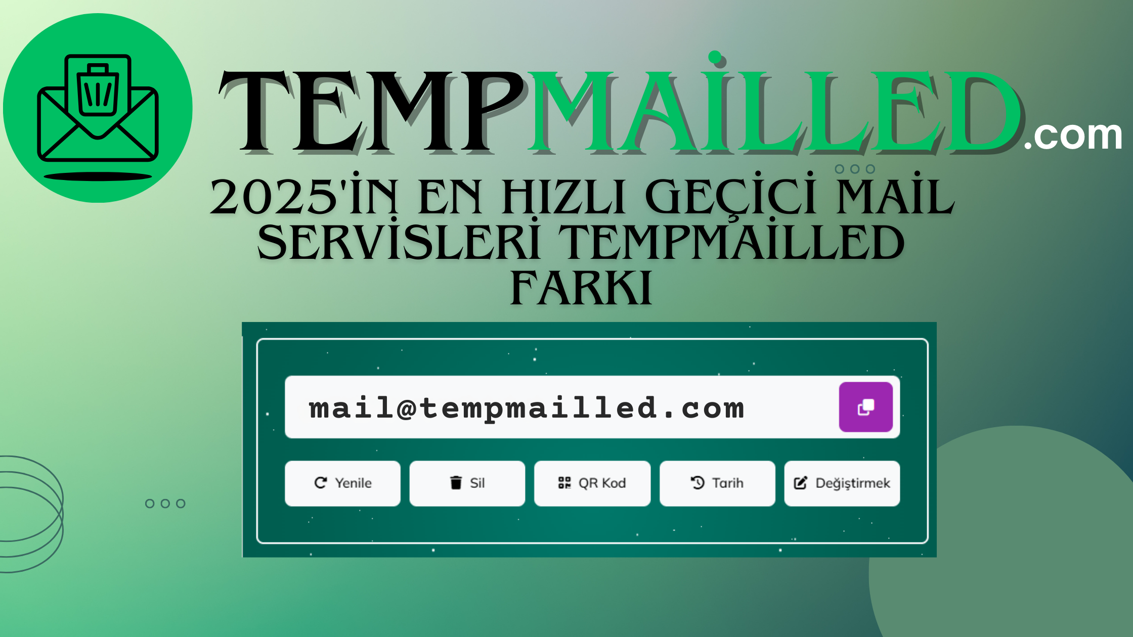 2025'in En Hızlı Geçici Mail Servisleri Tempmailled Farkı
